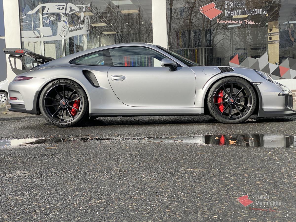 Folien Manufaktur – Porsche GT3 RS Lackschutzfolierung